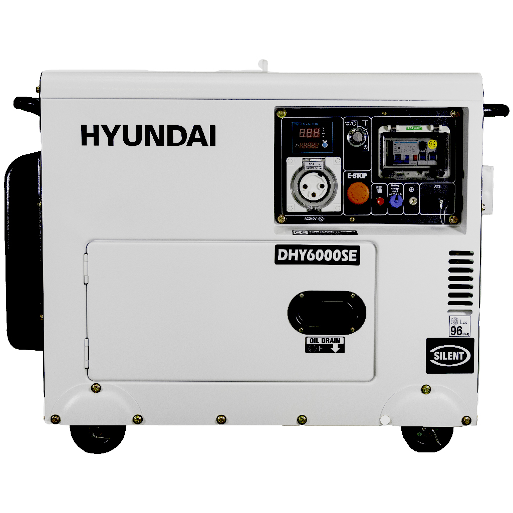 Hyundai Generator 6.5kVA – DHY6000SE